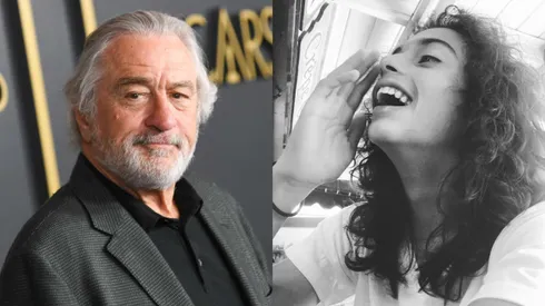 Robert de Niro y su nieto Leandro.