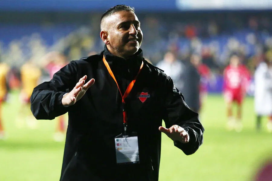 García hizo profunda radiografía al fútbol chileno. | Foto: Photosport