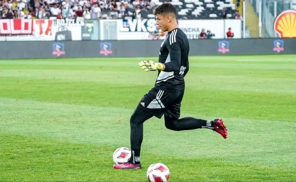 Martín Ballesteros llegó de la UC a Colo Colo y ahora va a la citación del Cacique en Copa Chile (Photosport)