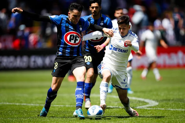 Octubre del 2022, fue la última vez que la U visitó al cuadro de la usina (Photosport)