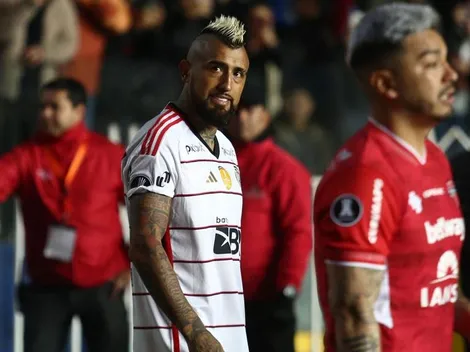 El nuevo balde de agua fría que recibe Vidal en el Flamengo