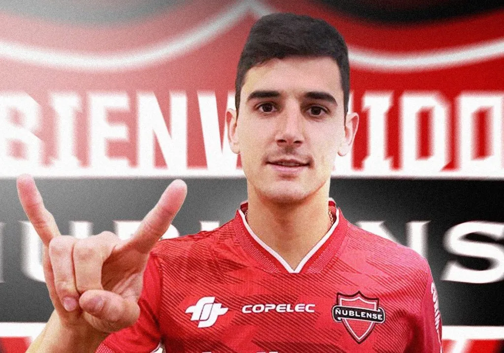 Santiago Dittborn volverá a jugar en la Primera División con la camiseta de Ñublense (@NublenseSADP)