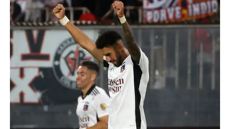 Juan Martín Lucero aún da vueltas en el estadio Monumental a raíz de la falta de gol de los dirigidos por Gustavo Quinteros (Foto: Photosport)