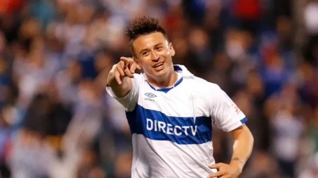 48 goles convirtió Gutiérrez en su paso por la UC | Foto: Archivo