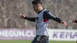 Óscar Opazo arrancó como titular en amistoso de entrenamiento (Foto: Photosport)