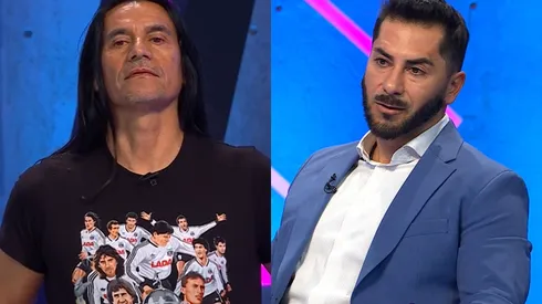 Gabriel Mendoza y Johnny Herrera tuvieron un intercambio de palabras en Todos Somos Técnicos (Foto: Capturas TNT Sports)