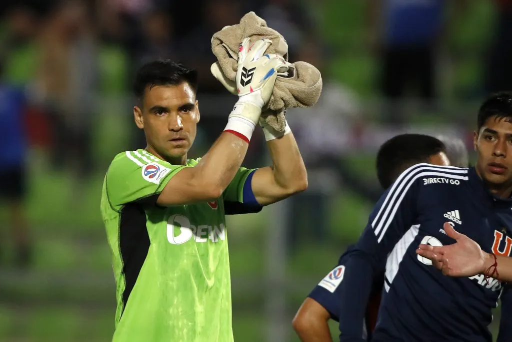 Cristopher Toselli se siente identificado con la Universidad de Chile (Photosport)