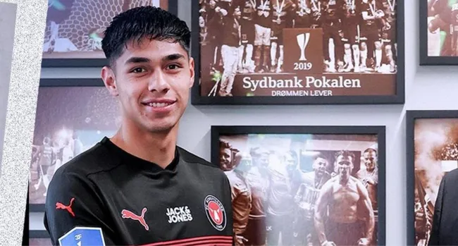 Darío Osorio fue presentado en su nuevo equipo | Foto: Instagram