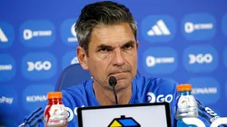 El entrenador de la Universidad de Chile habló en la previa al Superclásico
