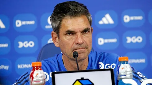 El entrenador de la Universidad de Chile habló en la previa al Superclásico