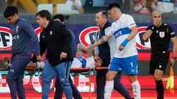 Eugenio Mena sufrió una grave lesión en el triunfo de la UC ante Ñublense