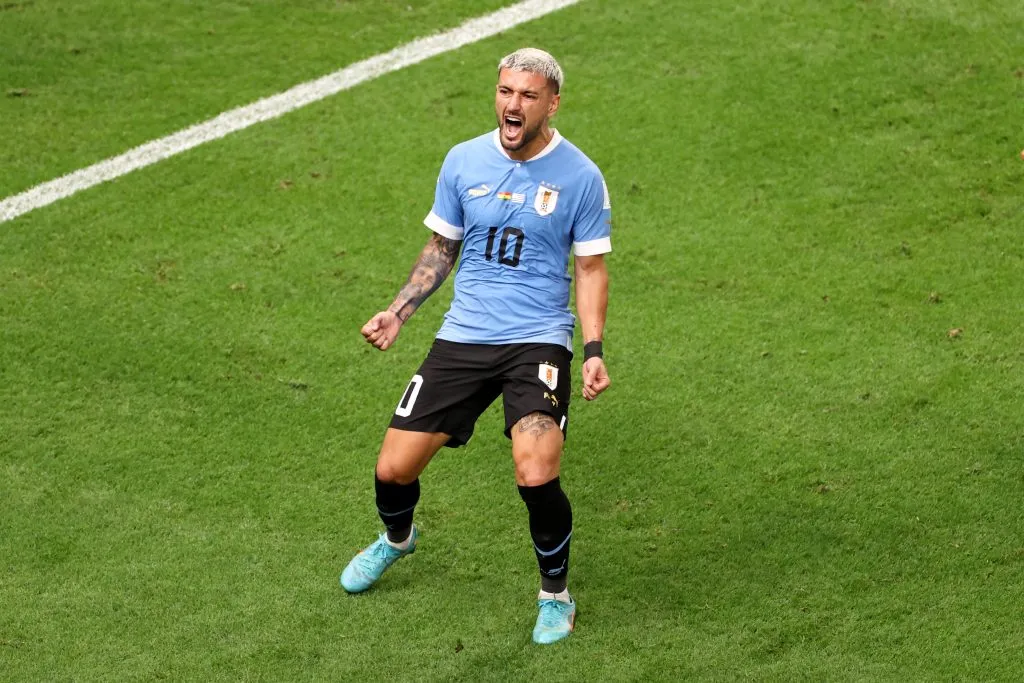 Giorgian de Arrascaeta queda ‘out’ para el duelo ante Chile | Foto: Getty Images