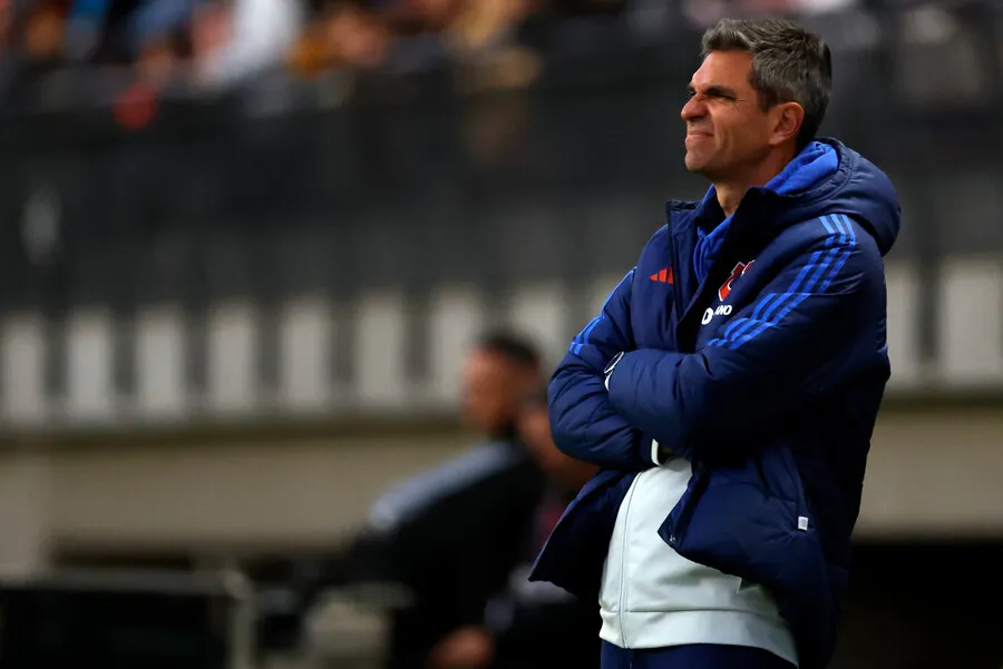 Pellegrino sufre en la U. | Foto: Photosport