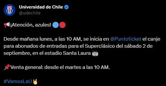 La información del cuadro azul en redes sociales (Captura Twitter)