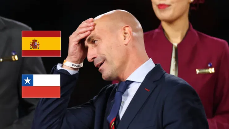 SYDNEY, AUSTRALIA - AUGUST 20: Luis Rubiales,President of Spain's football federation during the FIFA Women's World Cup Australia & New Zealand 2023 Final match between Spain and England at Stadium Australia on August 20, 2023 in Sydney, Australia. (Photo by Marc Atkins/Getty Images,)