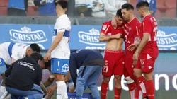 Raimundo Rebolledo, el 21 de Ñublense, rompe el silencio y ofrece disculpas a Eugenio Mena tras la fractura sufrida por el crédito de la UC