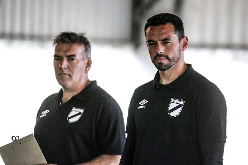 Conde durante su paso como DT en Danubio (Archivo)