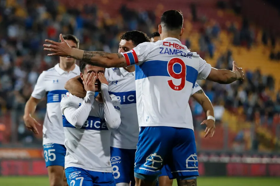 Ortiz marcó su primer gol con la camiseta de Universidad Católica. | Foto: Photosport