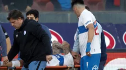 Nicolás Núñez dolido por la lesión de Eugenio Mena.