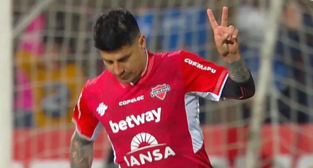 Rubio y su polémico gesto en el Santa Laura | FOTO: Captura TNT Sports