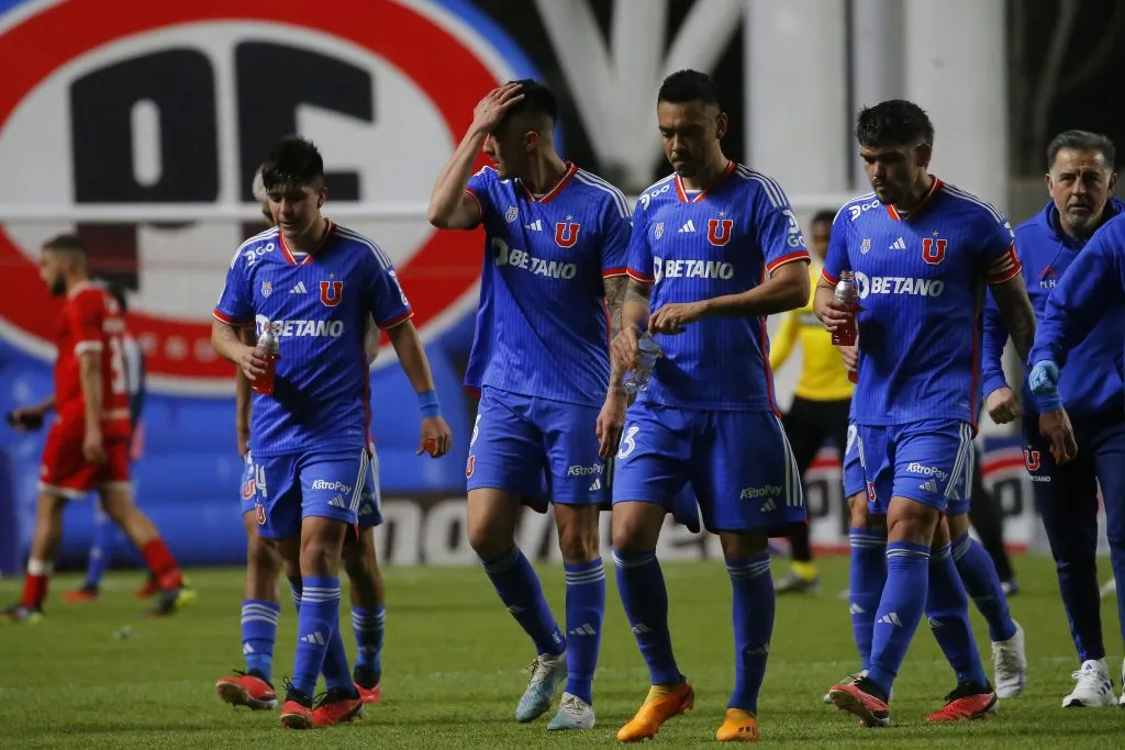 La U llegará al Superclásico ante Colo Colo con la moral abajo | FOTO: Sebastian Cisternas/Photosport