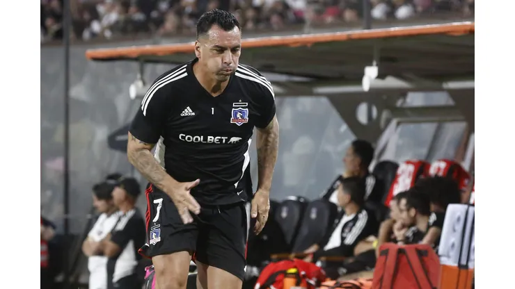 Esteban Paredes se refiere al arco de Colo Colo (Foto: Photosport)
