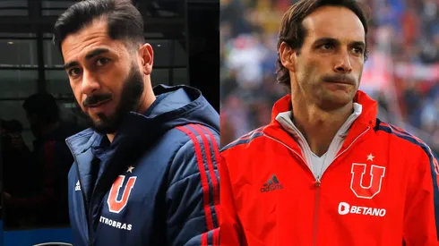 Johnny Herrera no ve tan identificado con la U a Sebastián Miranda (Foto: Photosport)