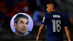 Nico Guerra se cuadra con Mauricio Pellegrino