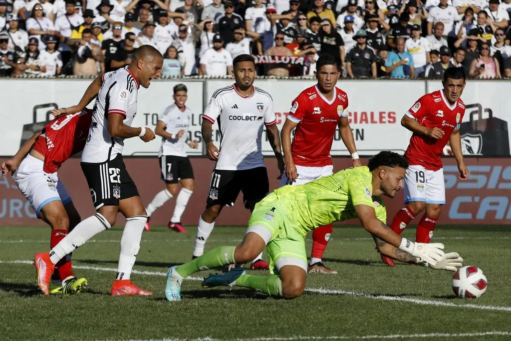 El partido de Colo Colo ante Magallanes en el El Teniente será reprogramado (Foto: Photosport)