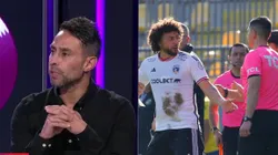 Valdivia le prestó el hombro a Peluca.