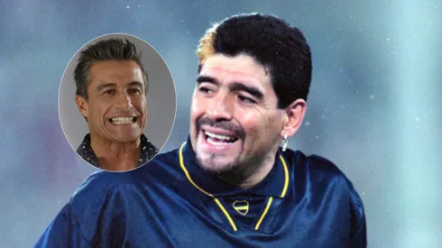 SEOUL, SOUTH KOREA – SEPTEMBER 30: Diego Maradona of Boca Juniors in action during the friendly match between South Korea and Boca Juniors on September 30, 1995 in Seoul, South Korea. (Photo by Etsuo Hara/Getty Images)