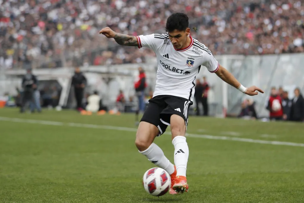 Erick Wiemberg al fin destacó con la camiseta de Colo Colo (Photosport)