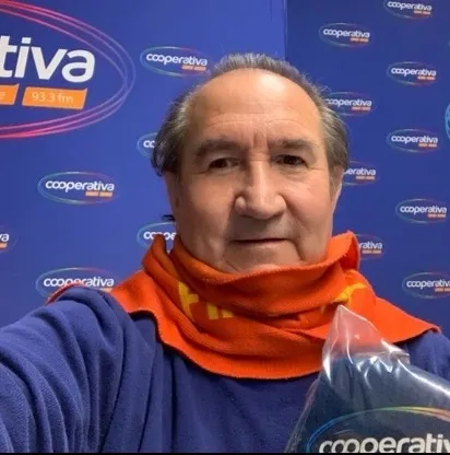 El relator Ernesto Díaz Correa (Instagram)