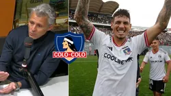 Waldemar Méndez en éxtasis por el gran rendimiento de Alan Saldivia en Colo Colo