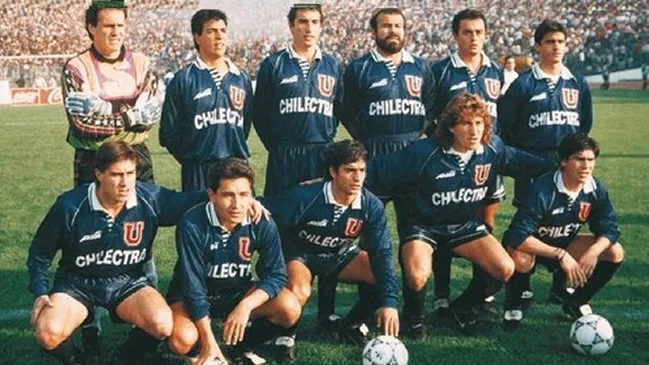 El plantel azul que cortó la racha de 25 años. | Foto: Archivo