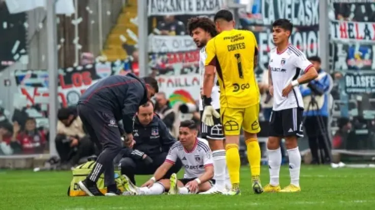 Opazo salió lesionado ante la UC. | Foto: Guillermo Salazar