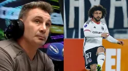 Barti recriminó al Peluca por la amarilla que se ganó ante la UC.