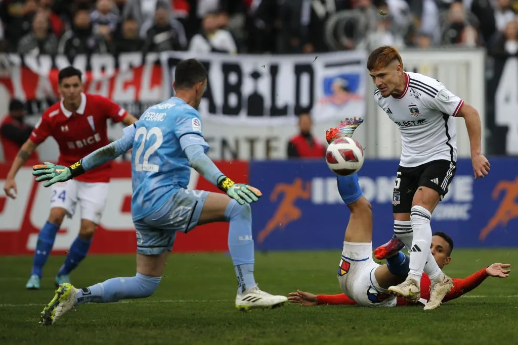 Peranic volvió a ser críticado en la UC | Foto: Photosport