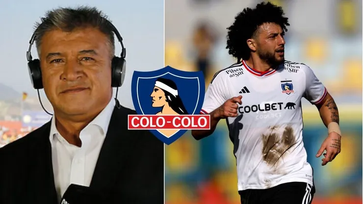 Claudio Borghi se cabrea de Maximiliano Falcón en Colo Colo