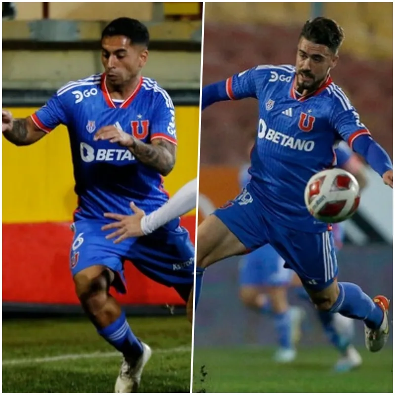 Andía y Gómez, uno será titular ante Unión La Calera (Photosport)