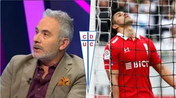 Juvenal Olmos siente que se le está mandando al frente a Alexander Aravena