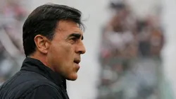 El estratega de Colo Colo se cuadró con los dichos de su defensor Maximiliano Falcón