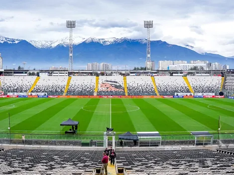 ¿Corre peligro? Así está la cancha del Estadio Monumental a horas del partido entre Colo Colo y la UC