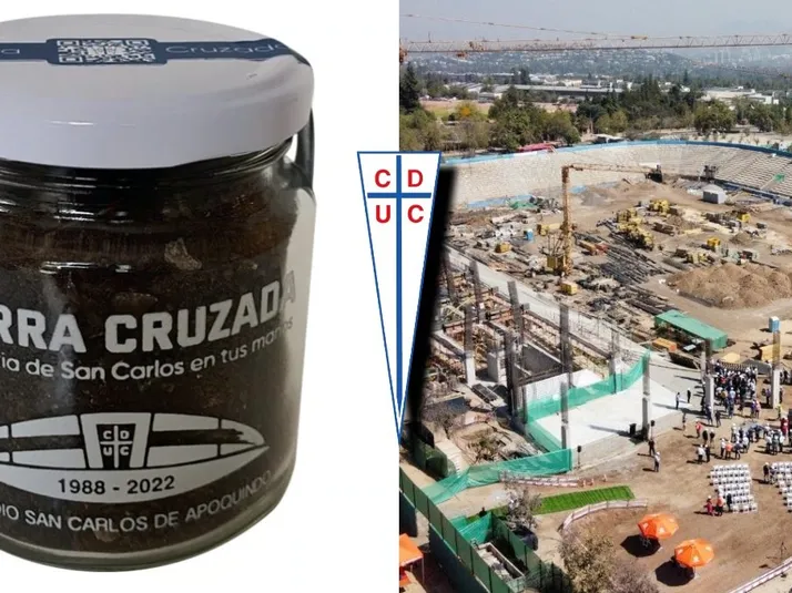La UC pone a la venta frasco con 'Tierra Cruzada' y hinchas desatan su furia: "Se emocionó Parived"