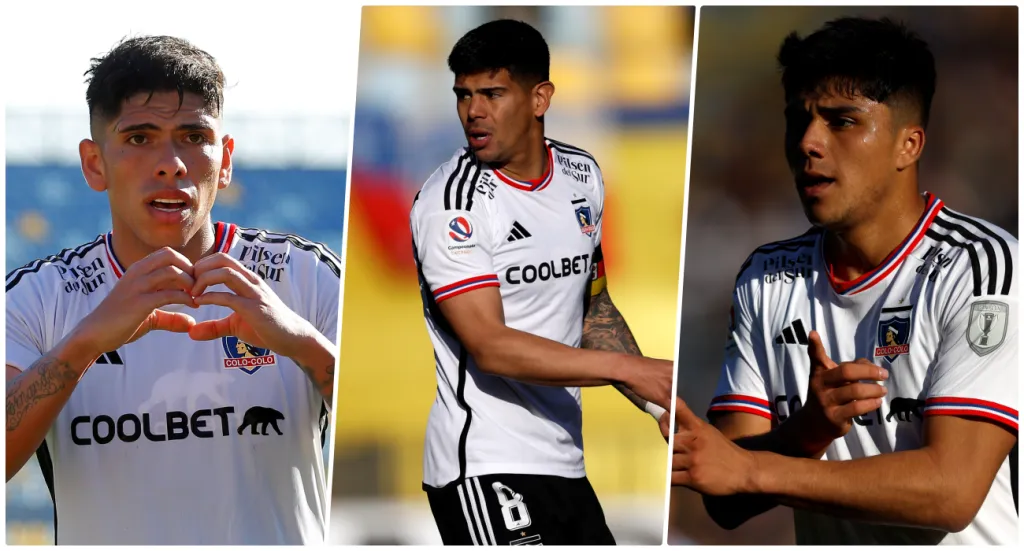 Los tres elegidos por Vidal | FOTO: Photosport