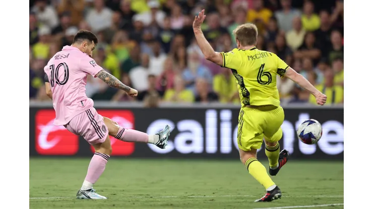 Lionel Messi marca un golazo ante el NASHVILLE por la final de la Leagues Cup