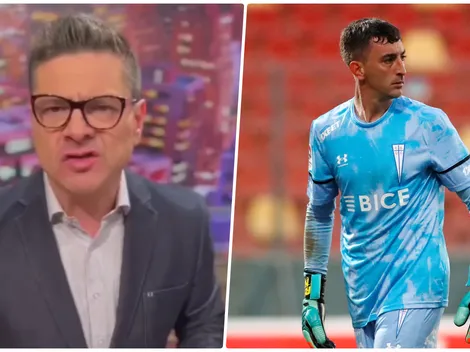 Chico Peñailillo destroza Peranic: "Oye el hue… que es mal arquero con los pies"