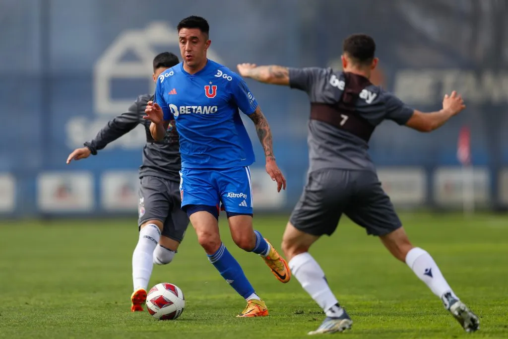 Ignacio Tapia en acción (Prensa Universidad de Chile)