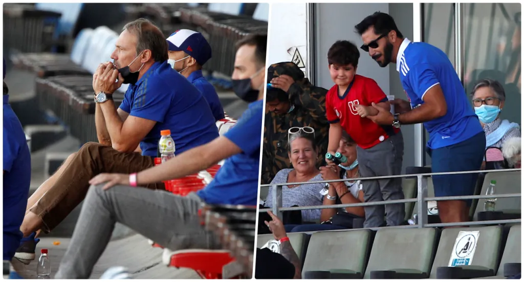 Ambos siguen de cerca todos los pormenores del club de sus amores | FOTO: Photosport