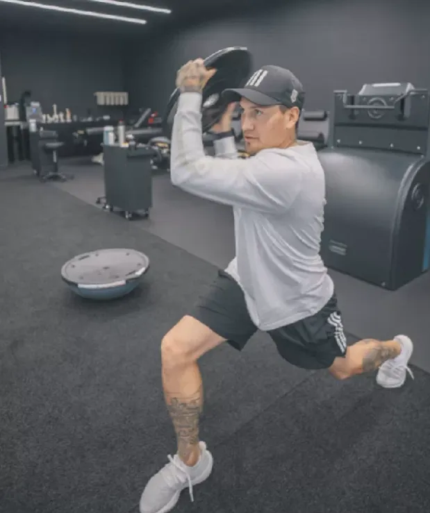 Castillo entrenando para volver de la mejor manera posible | Foto: Las Últimas Noticias